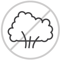 Bushes and trees icon